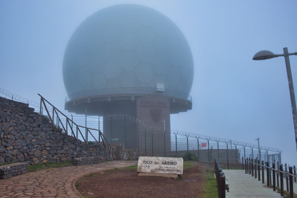 Pico de Arieiro im Nebel